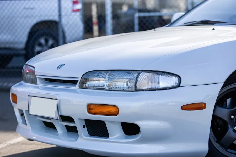 Finished Silvia, front close-up